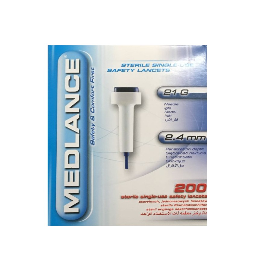 NAKŁUWACZ MEDLANCE PLUS 21 G 2,4 MM      A'200