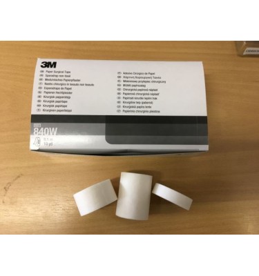 PLASTER SURGICAL PAPER TAPE 3M WŁÓK.POLO 25mmx5mb