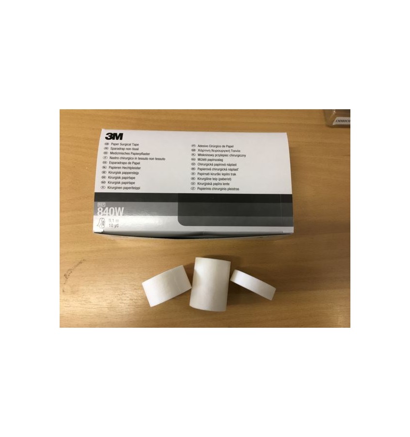 PLASTER SURGICAL PAPER TAPE 3M WŁÓK.POLO 25mmx5mb