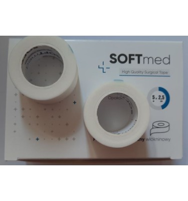 PLASTER SOFTMED PRZYLEPIEC WŁÓKN. 5mx2,5cm