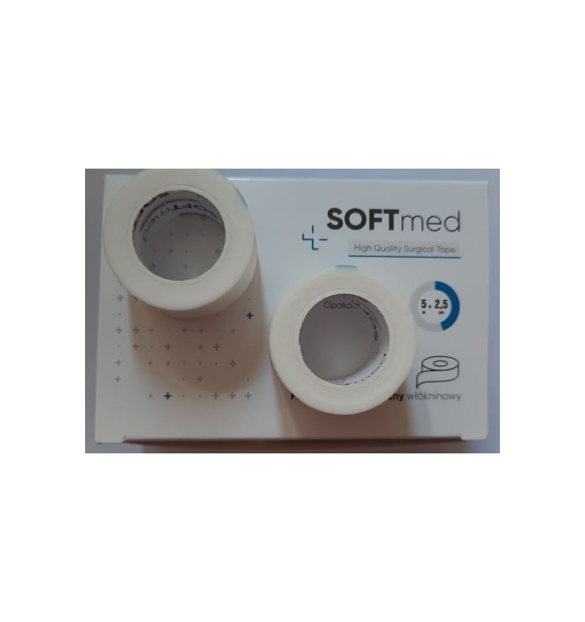 PLASTER SOFTMED PRZYLEPIEC WŁÓKN. 5mx2,5cm