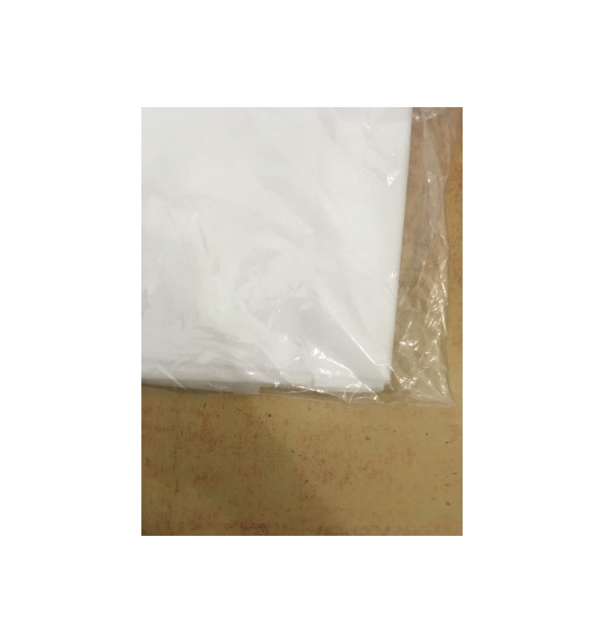 PRZEŚCIERADŁO WŁÓKN.240cmX80 BIAŁE 40G