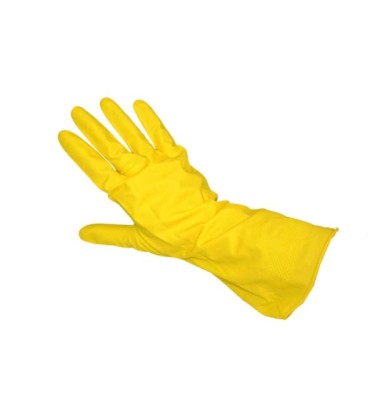 RĘKAWICE GOSP.GUMOWE IDEALL YELLOW ROZM.L