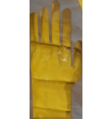 RĘKAWICE GOSP.GUMOWE IDEALL YELLOW ROZM.L