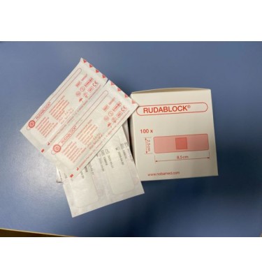 PLASTER POINIEKCYJNY RUDABLOCK 2,5CMX8,5CM A'100