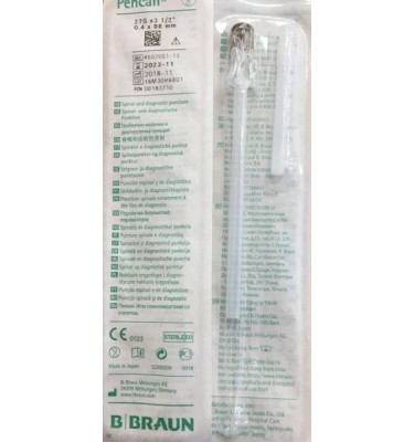 PENCAN G27 IGŁA DO ZNIECZULEŃ 0,4X88  BRAUN