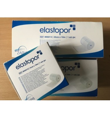 PLASTER WŁÓKNINOWY ELASTOPOR E 20cmx10mb A'1