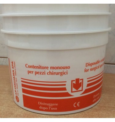 Pojemniki histopatologiczny 1000ml fi125x120mm PS