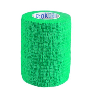 OPASKA ELASTYCZNA STOKBAN 7,5CMX450CM ZIELONY
