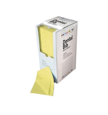 SERWETA STOMALOG. ŻÓŁTE 33cmx48m DENTAL BIB A'125