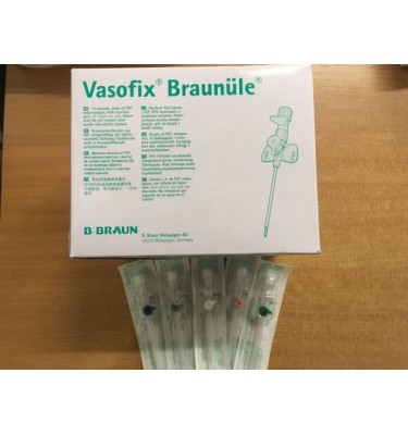 VASOFIX BRAUNULE 1,7mmx50mm 16G SZARE B.B
