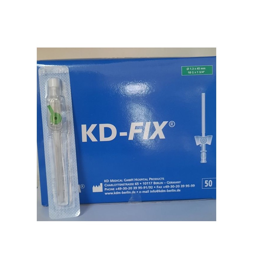WENFLON KD-FIX 1,3mmx45mm 18G ZIELONY FILTER