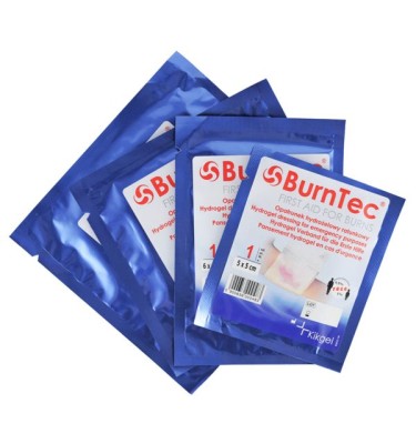 OPATRUNEK STERYLNY NA OPARZENIA burntec 5X5