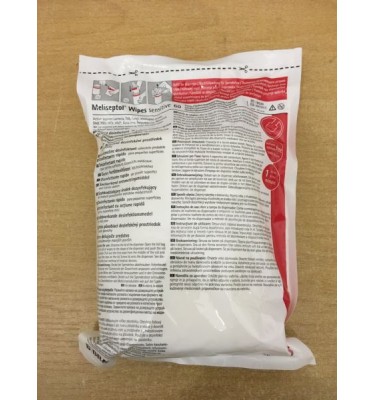 MELISEPTOL WIPES SENSITIVE WKŁAD DEZ.GŁOWIC USG