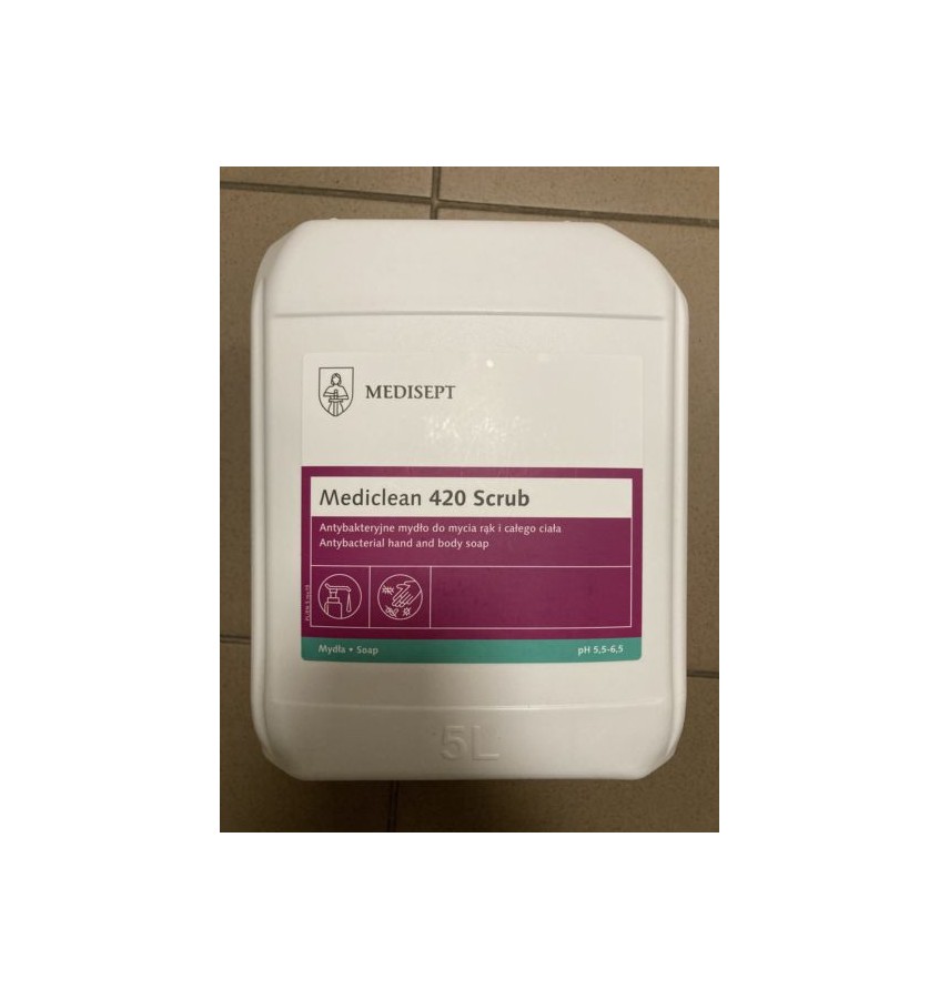 MEDICLEAN MC420 scrub MYDŁO ANTYBAKTERYJNE 5L