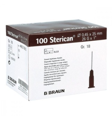IGŁA 0,45X25 26G A'100 STERICAN