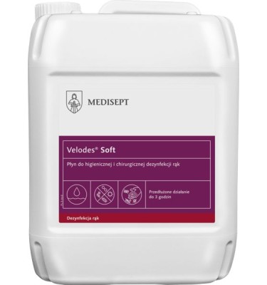 VELODES SOFT 5L PŁYN DO DEZYNFEKCJI  RĄK MEDISEPT