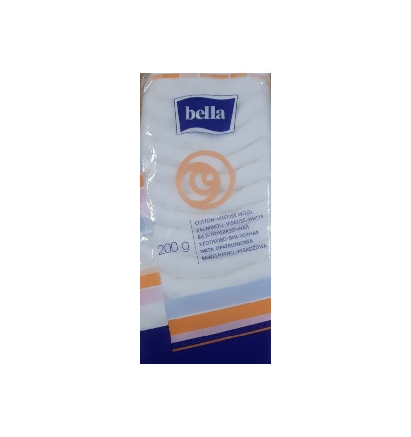 WATA OPATR.BAWEŁNIANO-WISKOZOWA 200g BELLA