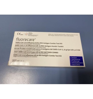 TEST FLUORECARE COMBO 4W1 GRYPA A/B,COVID,RSV