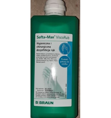 SOFTA-MAN VISCO-RUB 1L ŻEL DO PIELĘGNACJI B.BRAUN