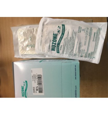 RĘKAWICE BEZLATEX.STER. BEZP.ROZM 7,0 NUZONE