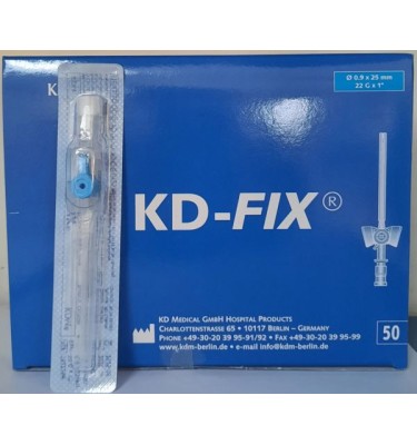 WENFLON KD-FIX 0,9mmx25mm 22G NIEBIESKI