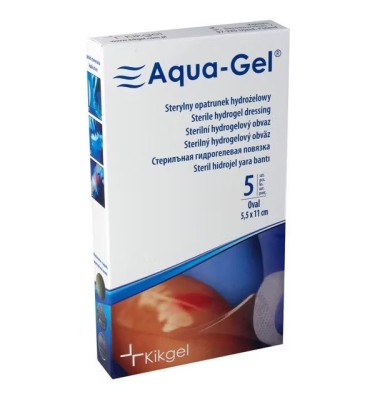 OPATRUNEK STERYLNY NA OPARZENIA AQUA GEL 5,5X11CM