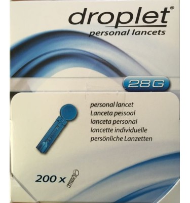 LANCETY DROPLET NAKŁUWACZE A'200 28G