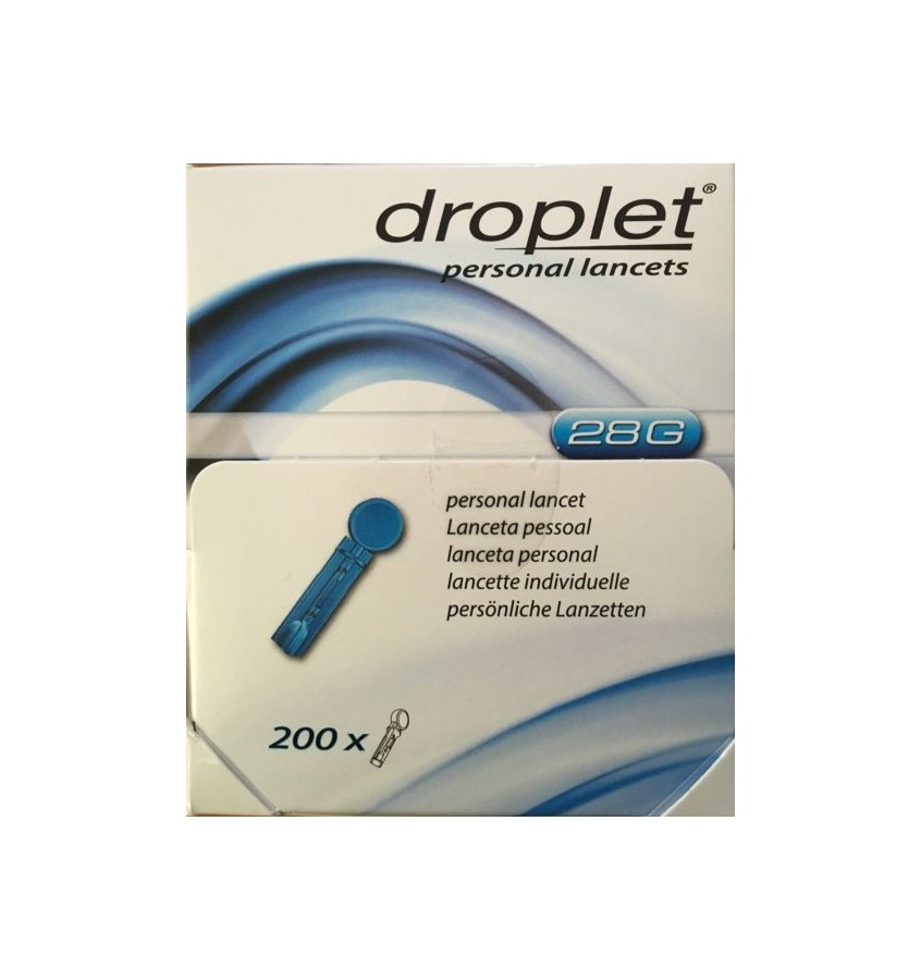 LANCETY DROPLET NAKŁUWACZE A'200 28G