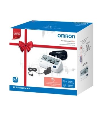 CIŚNIENIOMIERZ ELEKTR. OMRON M3 COMFORT Z ZASILACZ