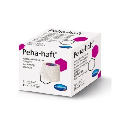 OPASKA ELASTYCZNA 4mx4cm KOHEZYJNE  PEHA-HAFT A'1