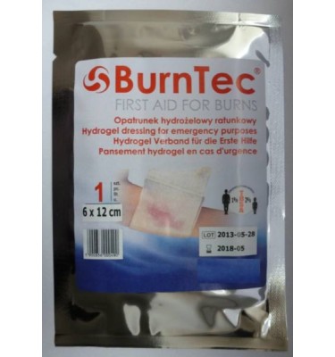 OPATRUNEK STERYLNY NA OPARZENIA BurnTec 10x10