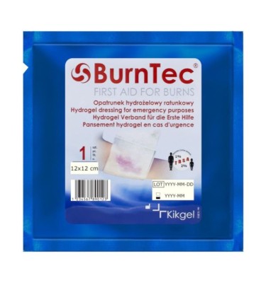 OPATRUNEK STERYLNY NA OPARZENIA BurnTec 12x12