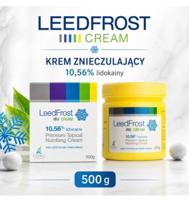 KREM  LEEDFROST BODY CREAM PRZEDZABIEGOWY 500G