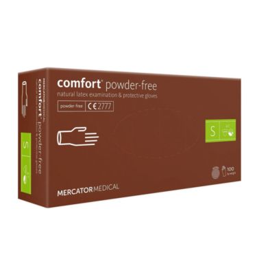 RĘKAWICE LATEXOWE STER.NPUDR.ROZM 6,5 COMFORT