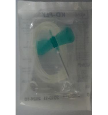 IGŁA TYPU MOTYLEK 21G 0,8 mm x 19 mm ZIELONA KD