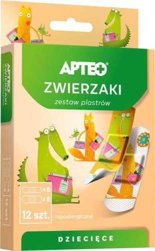 PLASTRY APTEO DLA DZIECI  Z OPATRUNKIEM A'12