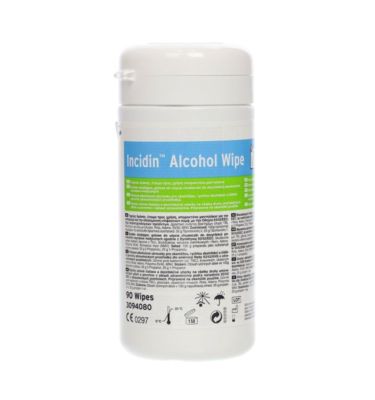 CHUSTECZKI INCIDIN ALCOHOL WIPES 15X17 A'90 TUBA