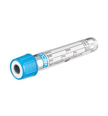 PROBÓWKA 9ml 3,2% Z CYTR. SODU NIEB. VACUETTE a'50