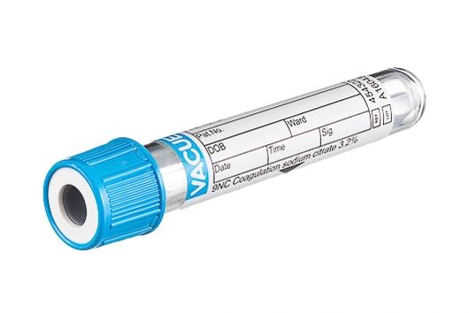 PROBÓWKA 9ml 3,2% Z CYTR. SODU NIEB. VACUETTE a'50